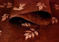 Handmade wrapping paper Rolled