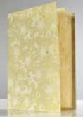 White on Cream Handmade Notelets
