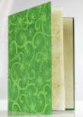 Gold on Green Handmade Notelets