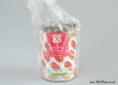 1.Cover a tin can with cling film